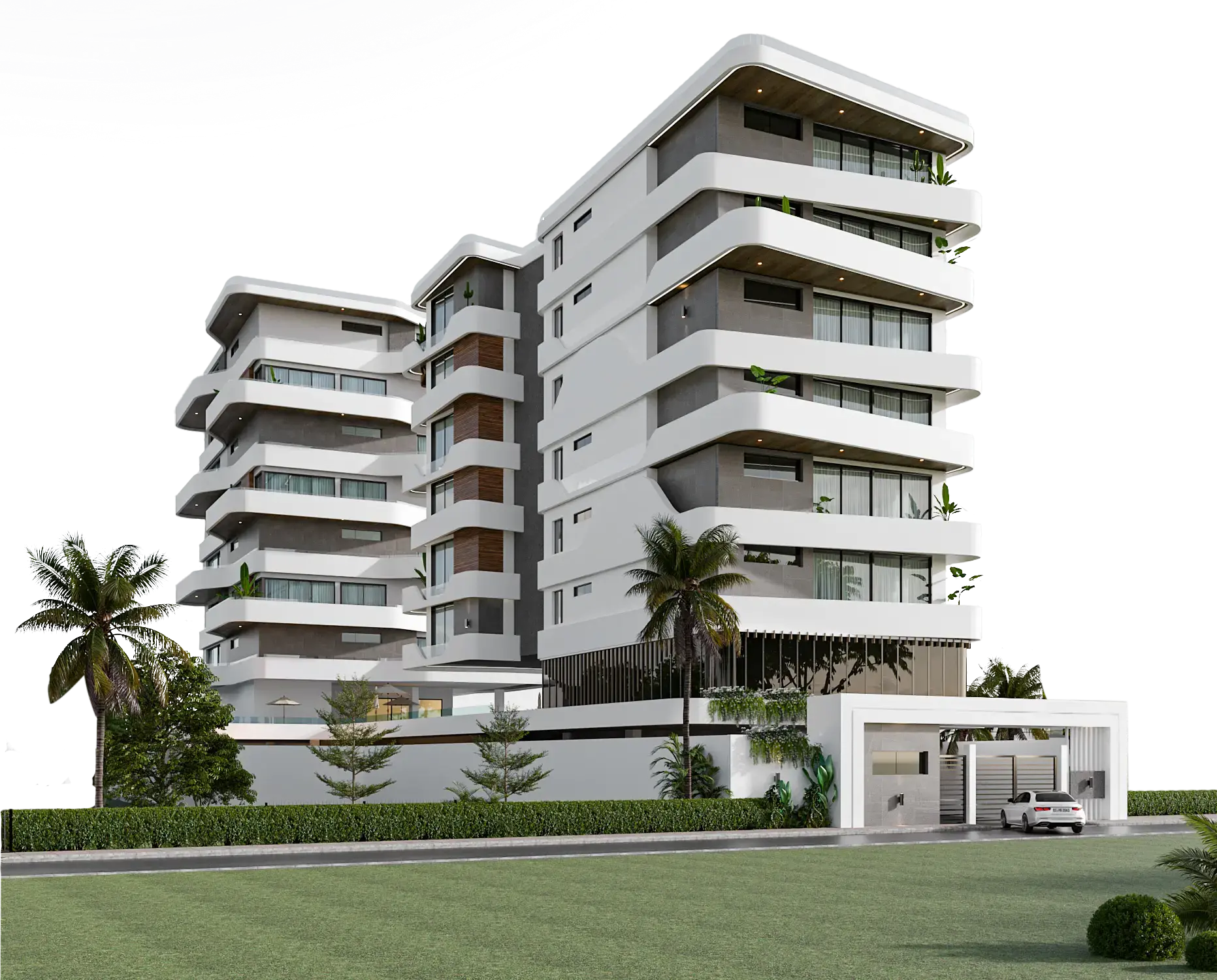 A contemporary Criterion Homes residential building in Abuja